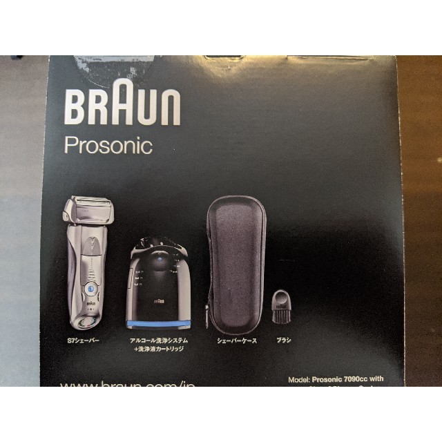 BRAUN - 新品未開封 BRAUN シリーズ7 Prosonic 7090cc 替刃付の通販 by ...