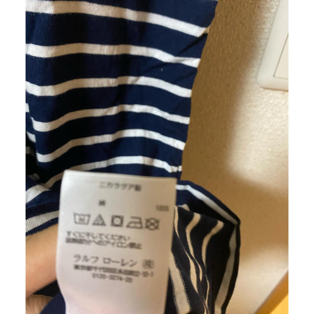 POLO RALPH LAUREN(ポロラルフローレン)の半袖Tシャツワンピース レディースのワンピース(ミニワンピース)の商品写真