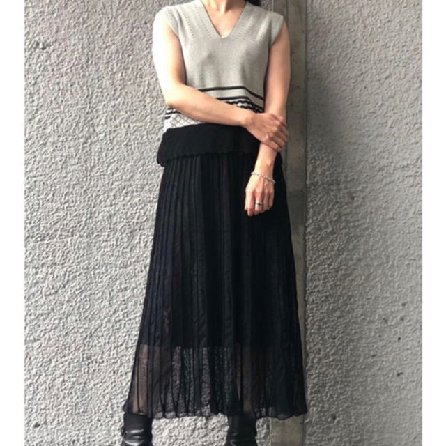 でおすすめアイテム。 Pleated 【専用】マメクロゴウチ Knit Skirt