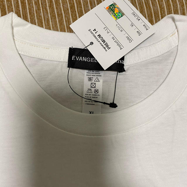 エヴァンゲリオン（EVANGELION）  Tシャツ   サイズ　XL  白 メンズのトップス(Tシャツ/カットソー(半袖/袖なし))の商品写真