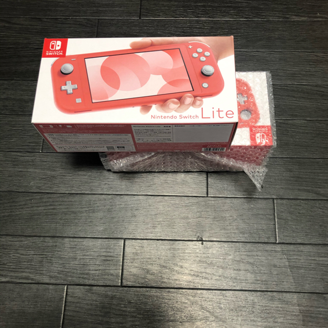 Switch新品nintendo switch lite コーラル2台印無し