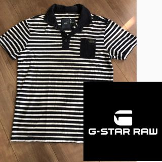 ジースター(G-STAR RAW)のジースター　ポロシャツ　美品　価格交渉ok(ポロシャツ)