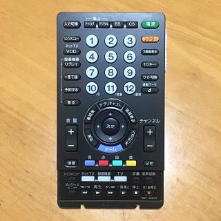 ソニー(SONY)のSONY ソニー テレビリモコン RMF-JD004(テレビ)