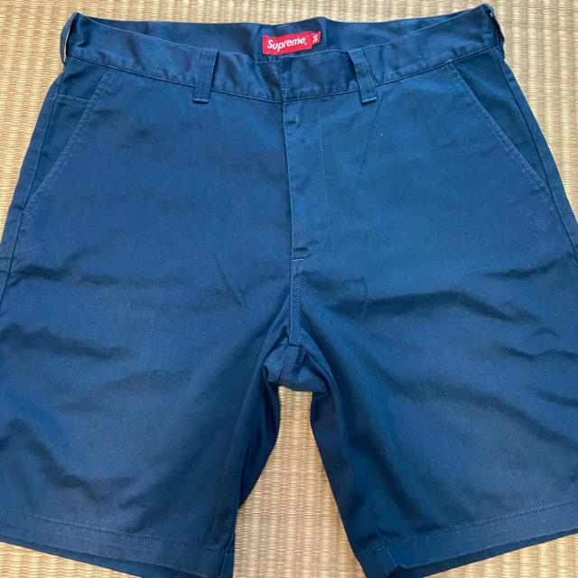 Supreme Work Short W34シュプリーム ワークショーツnavy