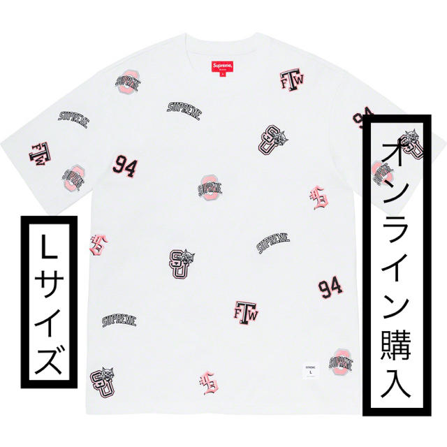 L 新品未開封　Supreme University S/S TopTシャツ/カットソー(半袖/袖なし)