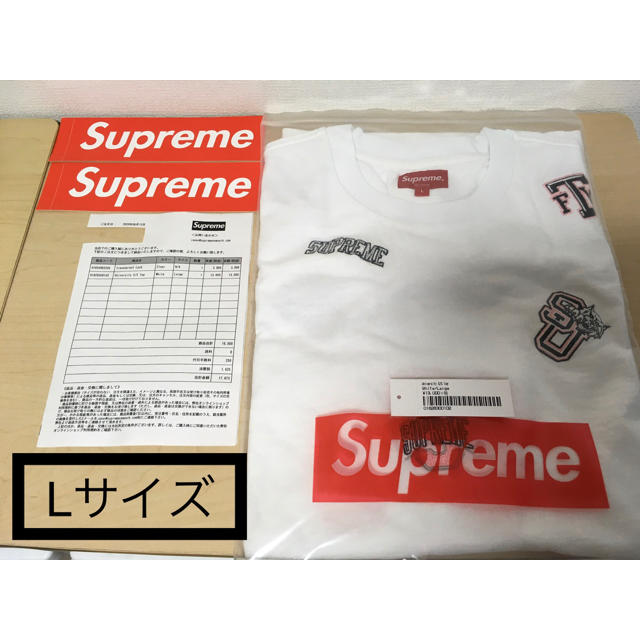 L 新品未開封　Supreme University S/S Top