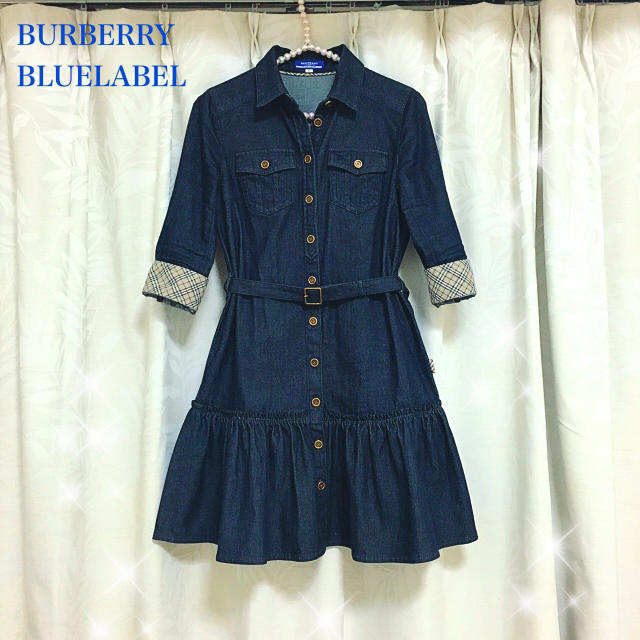 Burberry デニムワンピース - ミニワンピース