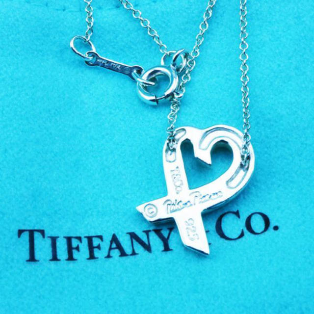 Tiffany & Co.(ティファニー)のダイヤ付き　新品　未使用品♪ティファニー　ラビングハートダイヤネックレス レディースのアクセサリー(ネックレス)の商品写真