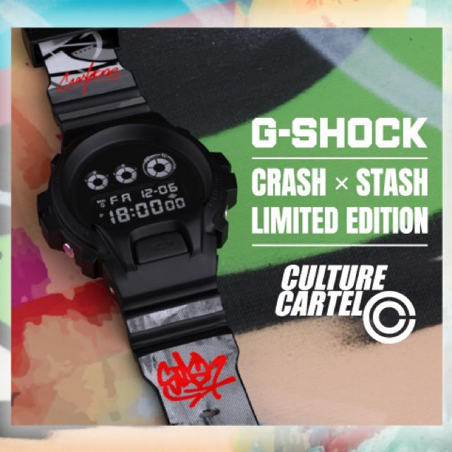 シンガポール限定　G-SHOCK DW-6900BBA-1STCR