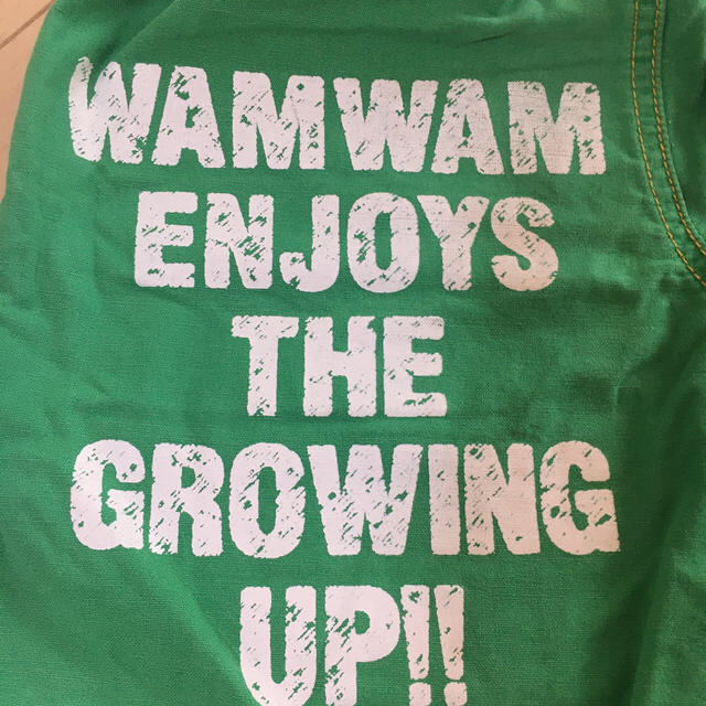 WAMWAM(ワムワム)の専用⭐︎ワムワム　グリーン  短パン120とMPS 2枚 キッズ/ベビー/マタニティのキッズ服男の子用(90cm~)(パンツ/スパッツ)の商品写真