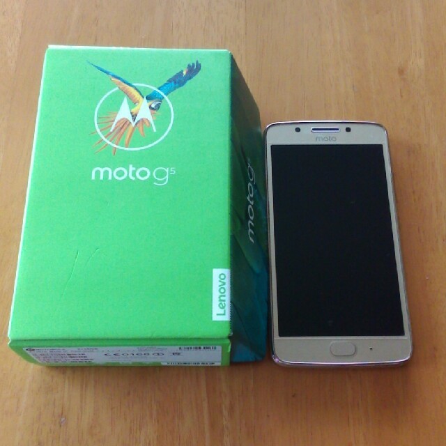 美品！motorola moto g5s simフリー 2