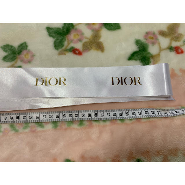 Dior(ディオール)のディオール　ひも　約2メートル８０センチ インテリア/住まい/日用品のオフィス用品(ラッピング/包装)の商品写真