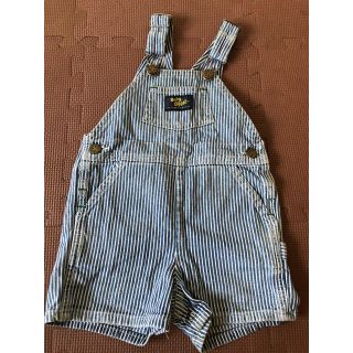 オシュコシュ(OshKosh)のオシュコシュ オーバーオール oshkosh サロペット ストライプ 80-90(カバーオール)