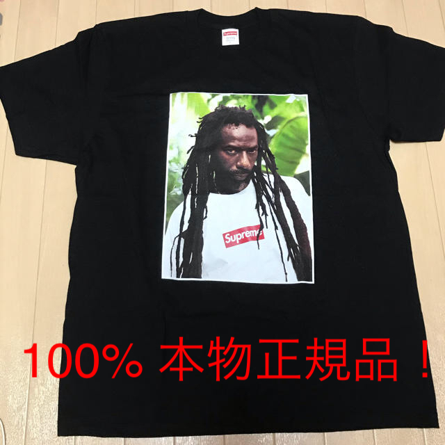 トップスSupreme Buju Banton Tee black ！　Lサイズ