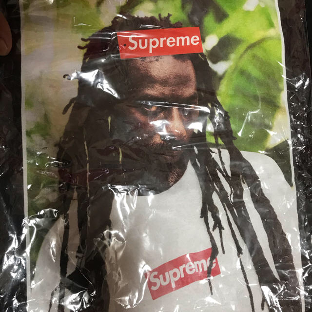 トップスSupreme Buju Banton Tee black ！　Lサイズ