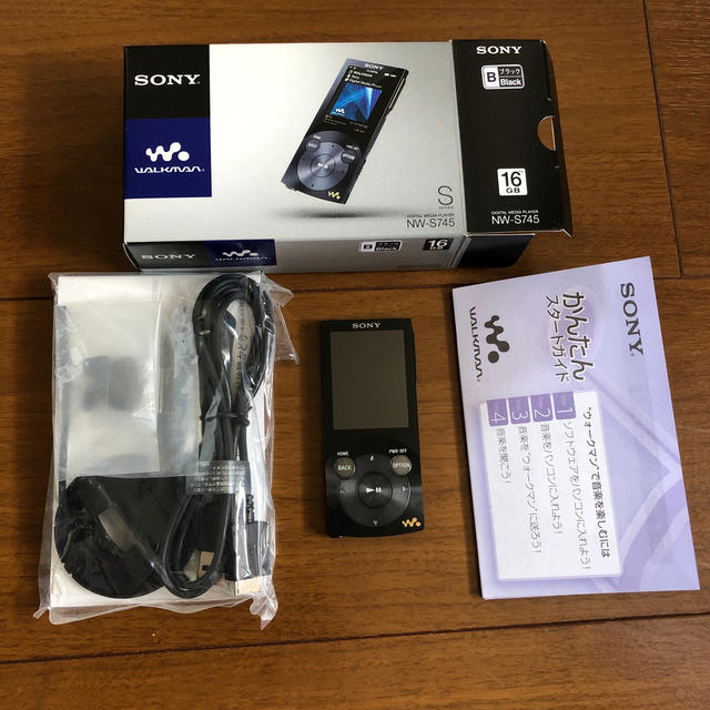 WALKMAN(ウォークマン)のSONY WALKMAN ウォークマン NW-S745 スマホ/家電/カメラのオーディオ機器(ポータブルプレーヤー)の商品写真