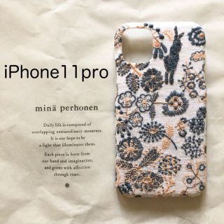 ミナペルホネン(mina perhonen)のミナペルホネン セレブレイトiPhone11proケース(iPhoneケース)