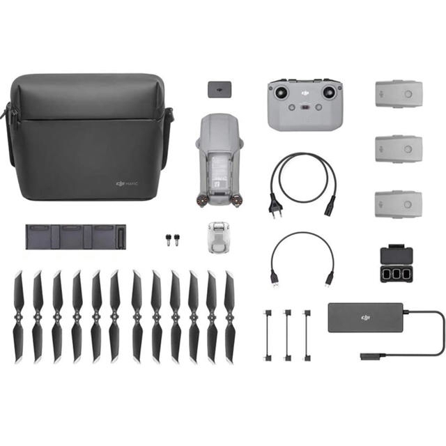 dji マビックエアー2 フライモアコンボ 美品 中古 想像を超えての 51.0
