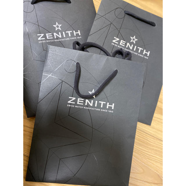 ZENITH(ゼニス)のゼニス　ショッパー　3枚 メンズの時計(腕時計(アナログ))の商品写真