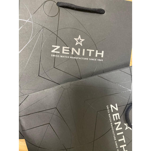 ZENITH(ゼニス)のゼニス　ショッパー　3枚 メンズの時計(腕時計(アナログ))の商品写真