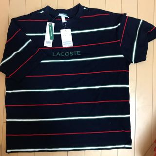 ラコステ(LACOSTE)の新品！未使用！MENS✨　LACOSTE   EXボーダーTシャツ(Tシャツ/カットソー(半袖/袖なし))