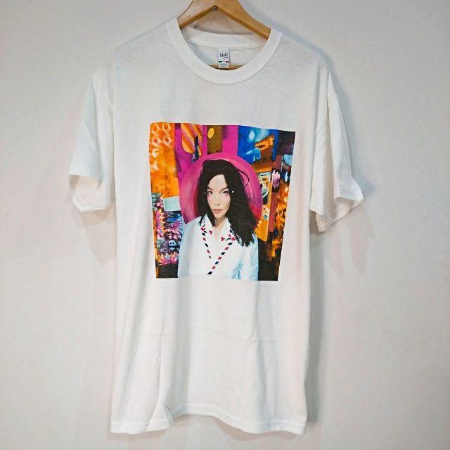 新品未使用 ビョーク Bjork postジャケット フォトTシャツ　Lサイズ