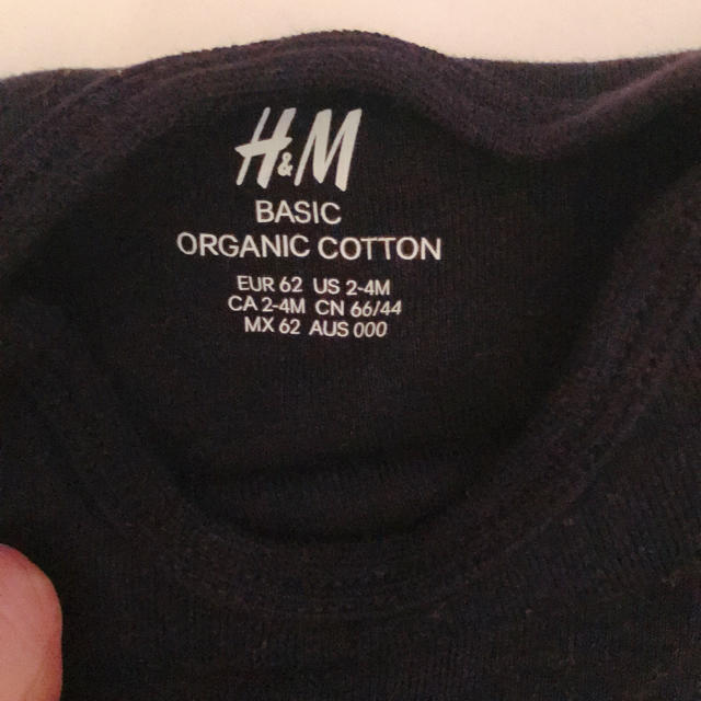 H&M(エイチアンドエム)のロンパース5枚set キッズ/ベビー/マタニティのベビー服(~85cm)(ロンパース)の商品写真