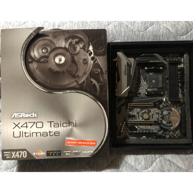 ASRock X470 Taichi Ultimate BIOSアップデート済み