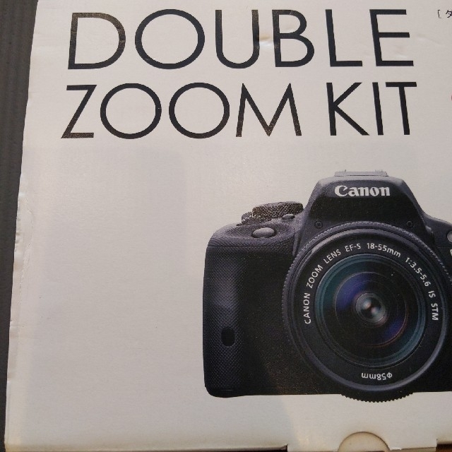 canon double zoom kit eos kiss x7　一眼レフカメ