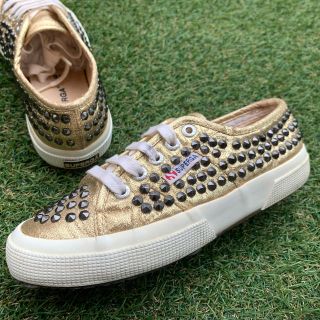 スペルガ(SUPERGA)の美品36 SUPERGA スペルガ 2750 LAMESTUDSW E25(スニーカー)