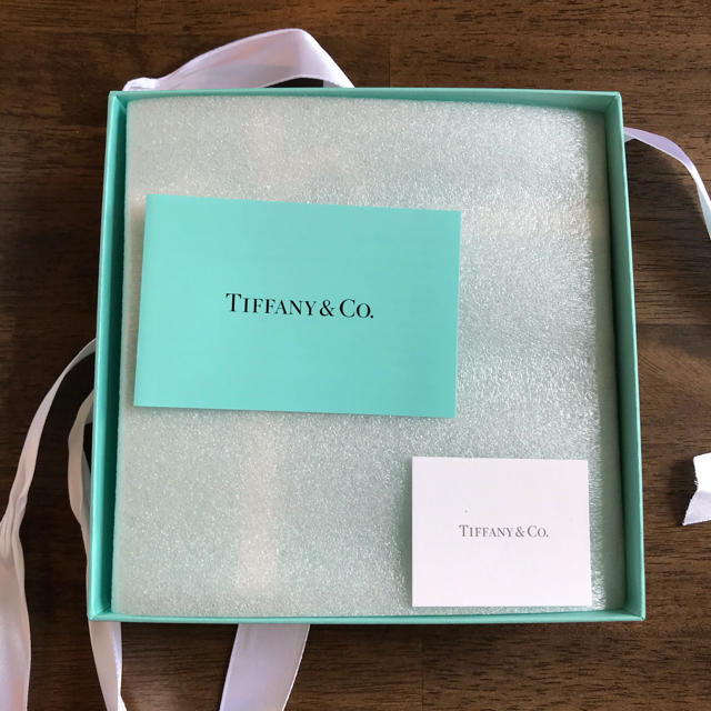 TIFFANY&Co. ブルーボウデザートプレート2枚セット 3