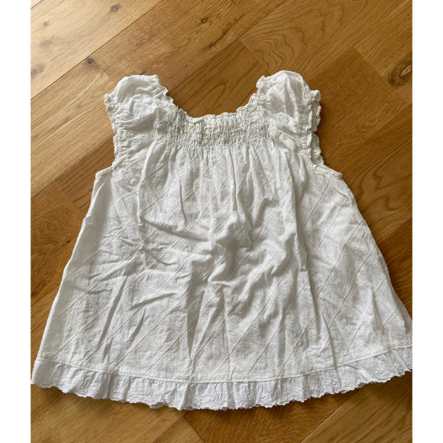 96/ティンカーベル　チュニック　120 キッズ/ベビー/マタニティのキッズ服女の子用(90cm~)(Tシャツ/カットソー)の商品写真