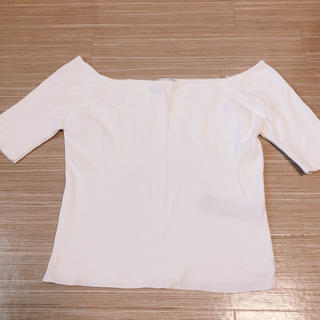 ザラ(ZARA)のZARA オフショルリブT S(Tシャツ(半袖/袖なし))