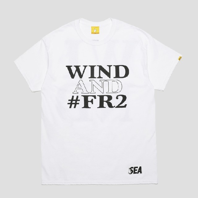 WIND AND SEA × #FR2 Patch T-shirt 黒 L