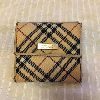 バーバリーブラックレーベル(BURBERRY BLACK LABEL)のバーバリー 二つ折り財布(財布)