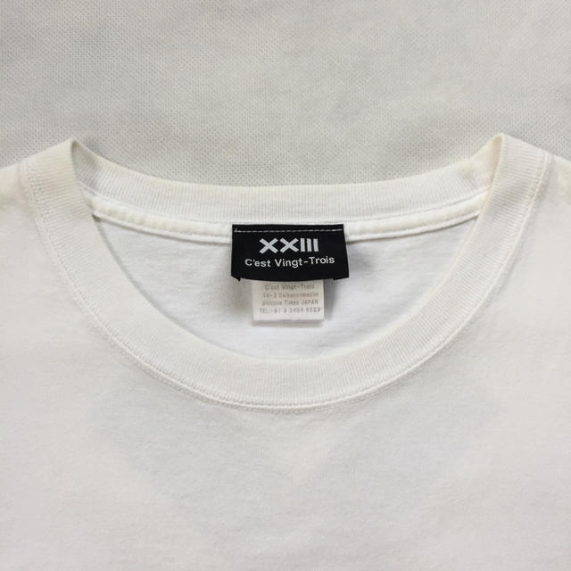 XXlll(セ・バントゥア)の完売 XXⅢ C'est Vingt-Trois セバントゥア 半袖Tシャツ メンズのトップス(Tシャツ/カットソー(半袖/袖なし))の商品写真
