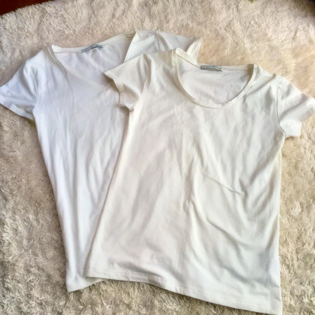 moussy(マウジー)のマウジー♡白T2枚セット レディースのトップス(Tシャツ(半袖/袖なし))の商品写真