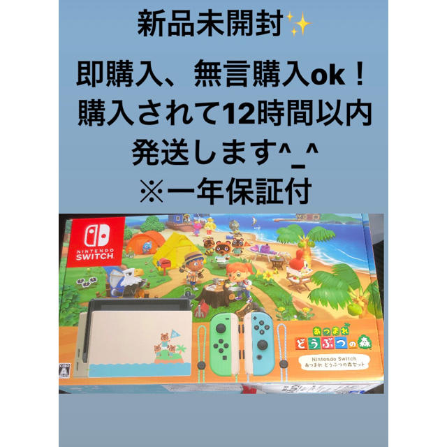 Nintendo Switch あつまれ どうぶつの森セット 同梱版エンタメ/ホビー