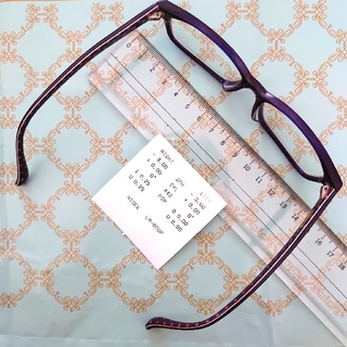 眼鏡市場【ブルーライトカット近視用メガネ】-3.00 度入り 視力 0.2