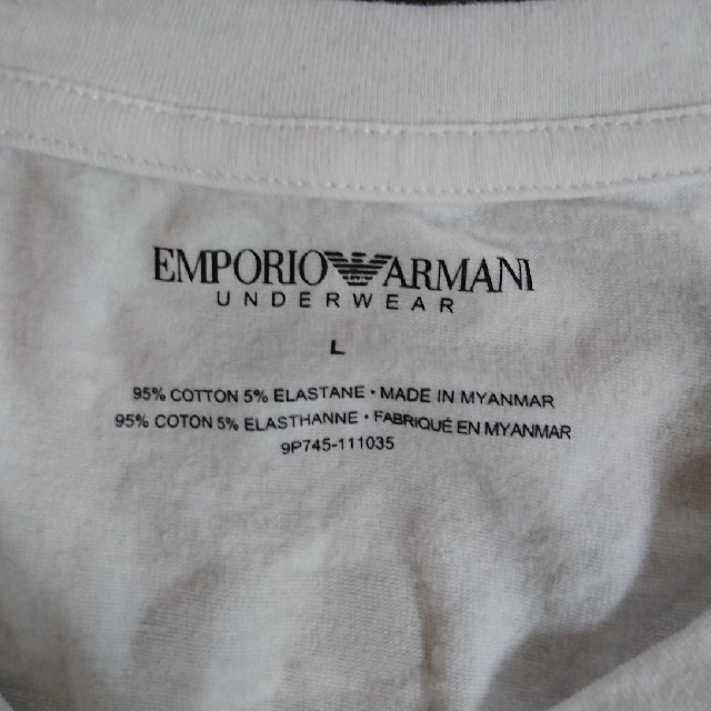 Emporio Armani(エンポリオアルマーニ)のエンポリオ・アルマーニ  Tシャツ メンズのトップス(Tシャツ/カットソー(半袖/袖なし))の商品写真