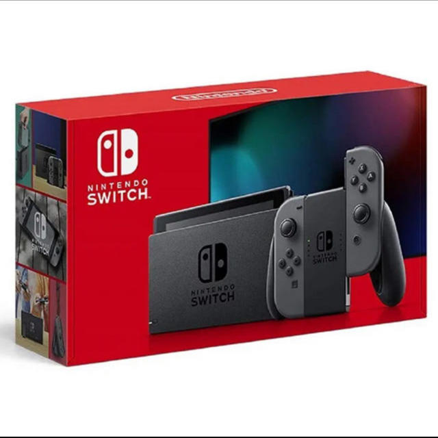 新型 任天堂 switch グレー 本体家庭用ゲーム機本体