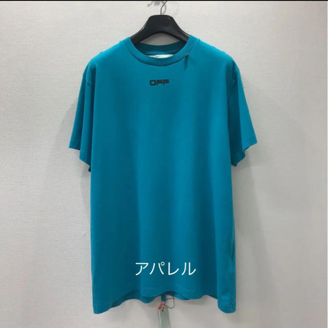 OFF-WHITE(オフホワイト)の新品20SS OFF-WHITE WAVY LINE オーバーサイズ T XS メンズのトップス(Tシャツ/カットソー(半袖/袖なし))の商品写真