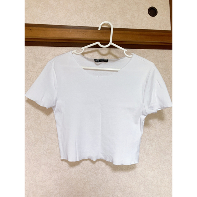 ZARA(ザラ)のトップス　ハイウエスト レディースのトップス(Tシャツ(半袖/袖なし))の商品写真