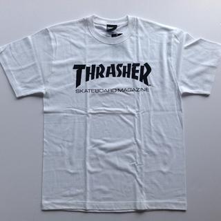 スラッシャー(THRASHER)のTHRASHER Tシャツホワイト Lサイズ スラッシャー スケボー(Tシャツ/カットソー(半袖/袖なし))