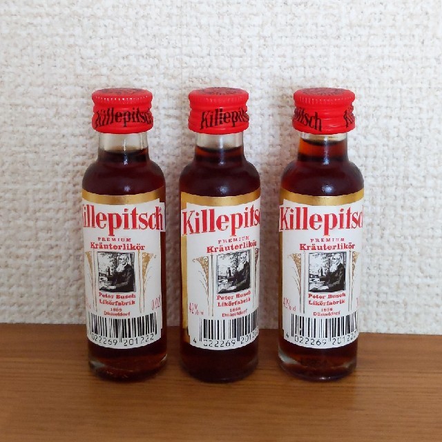 カサンドラ様専用品　Killepitsch　ミニボトル（20ml）3本 食品/飲料/酒の酒(リキュール/果実酒)の商品写真