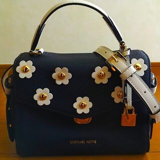 マイケルコース(Michael Kors)のマイケルコース お花モチーフバッグ(ハンドバッグ)