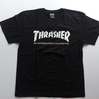 スラッシャー(THRASHER)のTHRASHER Tシャツブラック Lサイズ スラッシャー スケボー(Tシャツ/カットソー(半袖/袖なし))