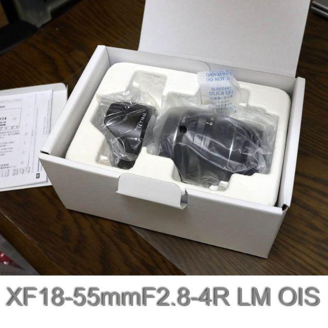 富士フイルム(フジフイルム)の☆新品保証付き☆ 富士フイルム XF18-55mmF2.8-4 R LM OIS スマホ/家電/カメラのカメラ(レンズ(ズーム))の商品写真