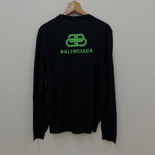 バレンシアガ(Balenciaga)のBALENCIAGA 19AW BBロゴ　ニット(ニット/セーター)