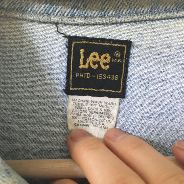 Lee(リー)のLeeデニムジャケット レディースのジャケット/アウター(Gジャン/デニムジャケット)の商品写真